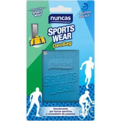 SPORTSWEAR DEOBAG 1 PEZZO LUNGA DURATA NUNCAS PROFUMATORE ARMADIO