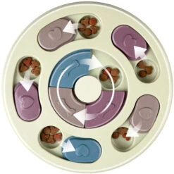 Gioco Educativo Per Cani E Gatti Dispenser Crocchette Interattivo Animali Beige -Cibi per cani in Italia 88533773 4