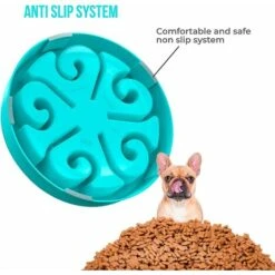 Ciotola Per Cani Anti Goloso, Vassoio Interattivo Per Evitare L'Ansia, Per Animali Di Piccola, Media E Grande Taglia (Blu) -Cibi per cani in Italia 88577975 3