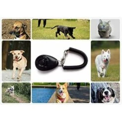 2 Confezioni Clicker Per Addestramento Cani, Fischietto Clicker Per Cani, Fischietto Clicker Per Cani, Per Addestramento Professionale Di Animali Domestici, Per Cani, Gatti, Uccelli, Cavalli (Nero) -Cibi per cani in Italia 88578213 3