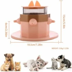 Ciotola Per Latte Per Cuccioli, Stazione Di Alimentazione Per Animali Domestici In Silicone Capezzolo Per Animali Domestici Autoalimentato Bionico Portatile, Per Cuccioli Di Animali, Distributore Auto -Cibi per cani in Italia 88578655 5