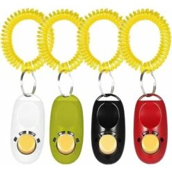 Clicker Per Fischietto Per Cani Clicker Per Addestramento Del Cane Con Cinturino Clicker Per Addestramento Professionale, Clicker Per Cani Per Animali Domestici, Cani, Gatti O Cavalli 4 Pezzi