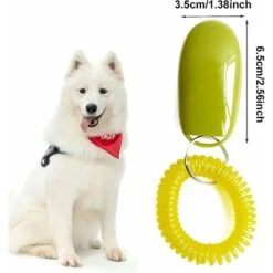 Clicker Per Fischietto Per Cani Clicker Per Addestramento Del Cane Con Cinturino Clicker Per Addestramento Professionale, Clicker Per Cani Per Animali Domestici, Cani, Gatti O Cavalli 4 Pezzi -Cibi per cani in Italia 88579007 3