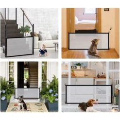 Divisorio Per Cani Animali Domestici Bambini Rete Recinto Interno Casa 110x72 -Cibi per cani in Italia 88588829 2