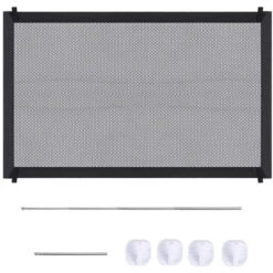 Divisorio Per Cani Animali Domestici Bambini Rete Recinto Interno Casa 110x72 -Cibi per cani in Italia 88588829 4