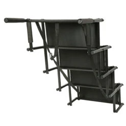 Rampa Per Auto Leggera Per Cani Con Struttura In Metallo Pieghevole E Fondo Antiscivolo Per Scale Per Animali In Auto, SUV E Letti Alti Nero -Cibi per cani in Italia 88717549 4