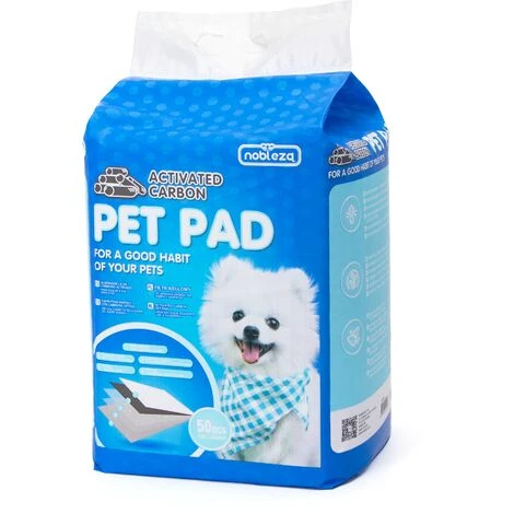 200 TAPPETINI 60x60 CM AL CARBONE ATTIVO SUPER ASSORBENTI PER CANI CANE TRAVERSE 6 200 TAPPETINI 60x60 CM AL CARBONE ATTIVO SUPER ASSORBENTI PER CANI CANE TRAVERSE - immagine 4