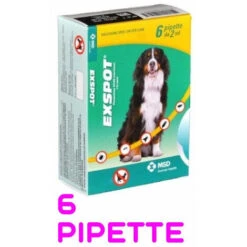 MSD Exspot 2ml Antiparassitario -6 Pipette-