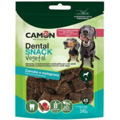 Camon Dental Snack DentyVegs Ai Gusti Carrube E Melagrana - S Per Cani Da 245 Gr