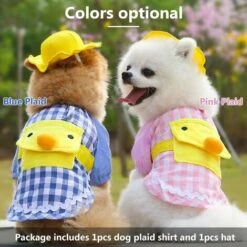 Camicia Per Cani Camicie A Quadri Per Animali Domestici Vestiti Estivi Per Animali Domestici Per Cani Cuccioli Zaino Per Cartoni Animati Anatra Con Cappello Giallo 11 Camicia Per Cani Camicie A Quadri Per Animali Domestici Vestiti Estivi Per Animali Domestici Per Cani Cuccioli Zaino Per Cartoni Animati Anatra Con Cappello Giallo -Cibi per cani in Italia 89821098 5