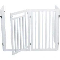 Cancelletto Per Cani 60-160 Cm Bianco 39363 TRIXIE