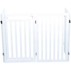 Cancelletto Per Cani 60-160 Cm Bianco 39363 TRIXIE 9 Cancelletto Per Cani 60-160 Cm Bianco 39363 TRIXIE -Cibi per cani in Italia 8998614 3