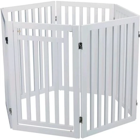 Cancelletto Per Cani 60-160 Cm Bianco 39363 TRIXIE 7 Cancelletto Per Cani 60-160 Cm Bianco 39363 TRIXIE - immagine 5