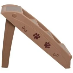 Hommoo Scala Pieghevole Per Cani Marrone 62x40x49,5 Cm -Cibi per cani in Italia 90094225 4