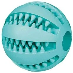 Trixie Denta Fun Baseball, Menta, Gomma, ø6cm