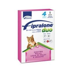 ANTIPARASSITARIO FIPRALONE DUO GATTO FORMEVET • KG 0/ 6 CF=PIPETTE 4