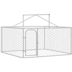 Canile Da Esterno Con Tetto - Cuccia E Capanna Per Cani 200x200x150 Cm -Cibi per cani in Italia 90446670 3