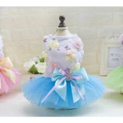 LangRay Abito Per Cani, Wakeu Vestiti Per Cuccioli Di Animali Domestici Principessa Tutu Gonna Gilet Abbigliamento Per Cani Di Piccola Taglia (M) (Fits 5-7 Pounds) -Cibi per cani in Italia 90784946 2