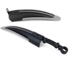 PrixPrime - Parafanghi Anteriori E Posteriori Per Biciclette, Grigio