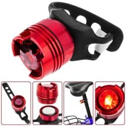 PrixPrime - Luce Di Segnalazione Rossa Per Biciclette Universali 9 PrixPrime - Luce Di Segnalazione Rossa Per Biciclette Universali -Cibi per cani in Italia 90820925 3