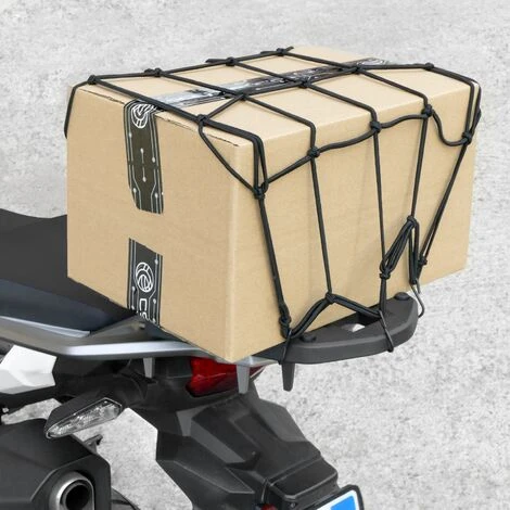 PrixPrime - Rete Elastica Portapacchi 40x40 Cm (2 Pezzi) Nera 4 PrixPrime - Rete Elastica Portapacchi 40x40 Cm (2 Pezzi) Nera - immagine 2