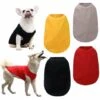 4 Pezzi T-Shirt Per Cani Tinta Unita Stampa Tinta Unita Abbigliamento Per Animali Camicie In Cotone Traspirante Morbido Gilet Felpa Estiva Per Cani Per Cani Di Taglia Media Ragazzi Ragazze 3XL -Cibi per cani in Italia 91189046 1