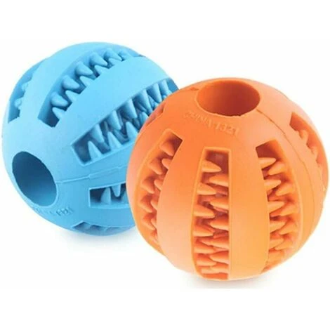 Palla Giocattolo Interattiva Per La Pulizia Dei Denti Del Cane, Palla Da Masticare In Gomma IQ Palla Da Allenamento Puzzle Giocattolo Per Cane Gatto (7 Cm, Arancione) 4 Palla Giocattolo Interattiva Per La Pulizia Dei Denti Del Cane, Palla Da Masticare In Gomma IQ Palla Da Allenamento Puzzle Giocattolo Per Cane Gatto (7 Cm, Arancione) - immagine 2