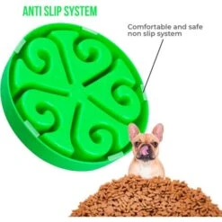Ciotola Anti Golosità Per Cani O Gatti, Vassoio Interattivo Per Evitare L'ansia, Per Animali Di Piccola, Media E Grande Taglia (verde) -Cibi per cani in Italia 91850262 3