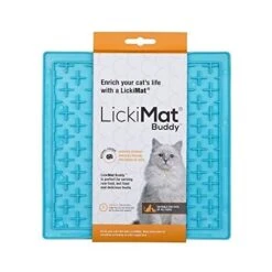 LICKIMAT BUDDY CAT TURCHESE 693700