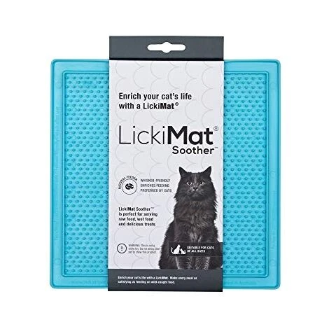 LICKIMAT CIUCCIO GATTO TURCHESE 693566 3 LICKIMAT CIUCCIO GATTO TURCHESE 693566