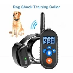 Collare Da Addestramento Per Cani Ricaricabile E Impermeabile IP67 99 Livelli Statici Regolabili Collare Antiabbaio Per Cani Di Taglia Media/grande A Lunga Distanza Addestramento Positivo Indossando I
