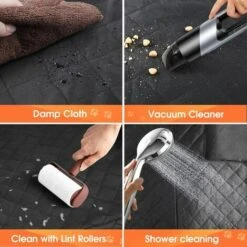 Coprisedile Per Cani Per Sedile Posteriore, Coprisedile Per Cani Impermeabile E Antigraffio Con 4 Coperture Laterali Tascabili E 2 Cinture Di Sicurezza Per Cani, Protezione 11 Coprisedile Per Cani Per Sedile Posteriore, Coprisedile Per Cani Impermeabile E Antigraffio Con 4 Coperture Laterali Tascabili E 2 Cinture Di Sicurezza Per Cani, Protezione -Cibi per cani in Italia 92033847 5