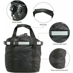 Cestino Per Bici Anteriore Pieghevole Cestini Per Bici Per Cani Cestino Per Manubrio Bici Staccabile Portabici Per Cani Per Gatti Cestino Per Bici Anteriore In Tela Cestino Per Bici Da Bicicletta Faci -Cibi per cani in Italia 92043522 3