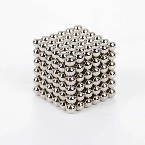 5 Mm 216 Sfere Magnetiche Di Colore Buck Ball Sfera Magnetica Cubo Magico Magnetico 5 Mm Argento Per 10 Anni (scatola Di Ferro) 5 5 Mm 216 Sfere Magnetiche Di Colore Buck Ball Sfera Magnetica Cubo Magico Magnetico 5 Mm Argento Per 10 Anni (scatola Di Ferro) - immagine 3
