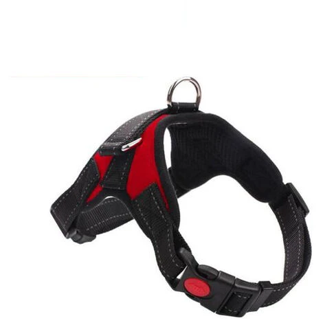 None Pettorina Per Addestramento Cani In Nylon Rosso L 3 None Pettorina Per Addestramento Cani In Nylon Rosso L