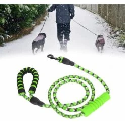 None Corda Di Sicurezza Riflettente Per Animali Verde In 177 Cm -Cibi per cani in Italia 92958545 4