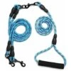 None Cinghia Per Cani Riflettente In Colore Blu 118cm