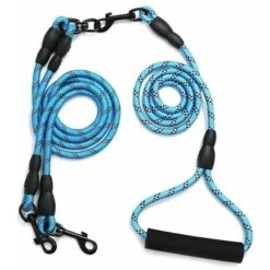 None Cinghia Per Cani Riflettente In Colore Blu 118cm