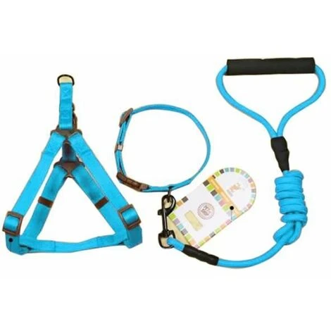 None Cinturino Per Collare Per Cani Blu 3 Pezzi 3 None Cinturino Per Collare Per Cani Blu 3 Pezzi