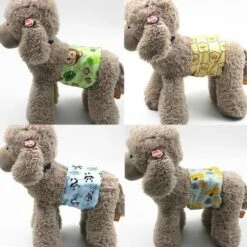None Pannolini Regolabili Per Cani E Animali Domestici, Mutandine Assorbenti Lavabili E Riutilizzabili,XS -Cibi per cani in Italia 92974150 3
