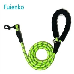 None Guinzaglio Per Cani Verde Fluorescente 2m