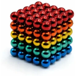 5mm 125 PCS 5 Colori Palline Magnetiche Magneti Giocattolo Da Ufficio Scultura Magnetica Backyballs Regalo Per Lo Sviluppo Intellettuale Sollievo Dallo Stress Per Bambini Di 10 Anni -Cibi per cani in Italia 93429677 5