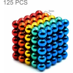 Sfere Magnetiche 5mm 125 PCS 5 Colori Magneti Giocattolo Per Ufficio Scultura Magnetica Backyballs Regalo Per Lo Sviluppo Intellettuale Sollievo Dallo Stress Adatto A Bambini Di Età Superiore A 10 Ann -Cibi per cani in Italia 93429734 2