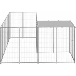 Nova Recinto Gabbia Per Cani Argento In Acciaio Impermeabile Varie Dimensioni Dimensioni: 4.84 M² 9 Nova Recinto Gabbia Per Cani Argento In Acciaio Impermeabile Varie Dimensioni Dimensioni: 4.84 M² -Cibi per cani in Italia 94024391 3