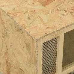 Nova Terrario In Legno Multistrato 80x40x40 Cm Marrone Dimensioni: 80 X 40 X 40 Cm -Cibi per cani in Italia 94024980 5