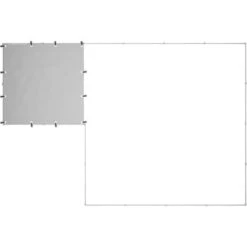 Nova Recinto Gabbia Per Cani Argento In Acciaio Resistente Varie Dimensioni Dimensioni: 6.05 M² -Cibi per cani in Italia 94026224 4