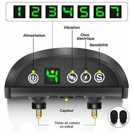 Collare Antiabbaio Per Cani - 3 Modalità Scossa Elettrica/vibrazione/sensibilità Aiuto Automatico Per L'addestramento Innocuo Batteria Ricaricabile IP65 Cinghia Riflettente Regolabile Per Cani Piccoli 4 Collare Antiabbaio Per Cani - 3 Modalità Scossa Elettrica/vibrazione/sensibilità Aiuto Automatico Per L'addestramento Innocuo Batteria Ricaricabile IP65 Cinghia Riflettente Regolabile Per Cani Piccoli - immagine 2