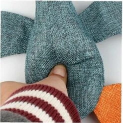 Pc Fleece Dog Toys Puppy Pet Screaming Wild Chicken Sounding Toy Chew Duck Big Dog Toys -Cibi per cani in Italia 94286649 3