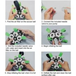 Giocattolo Per Cani, Giocattoli Per Cani Pallone Da Calcio Per Cani Con Linguette, Giocattolo Interattivo -Cibi per cani in Italia 94291069 3