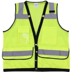 Gilet Con Strisce Riflettenti, Gilet Da Costruzione